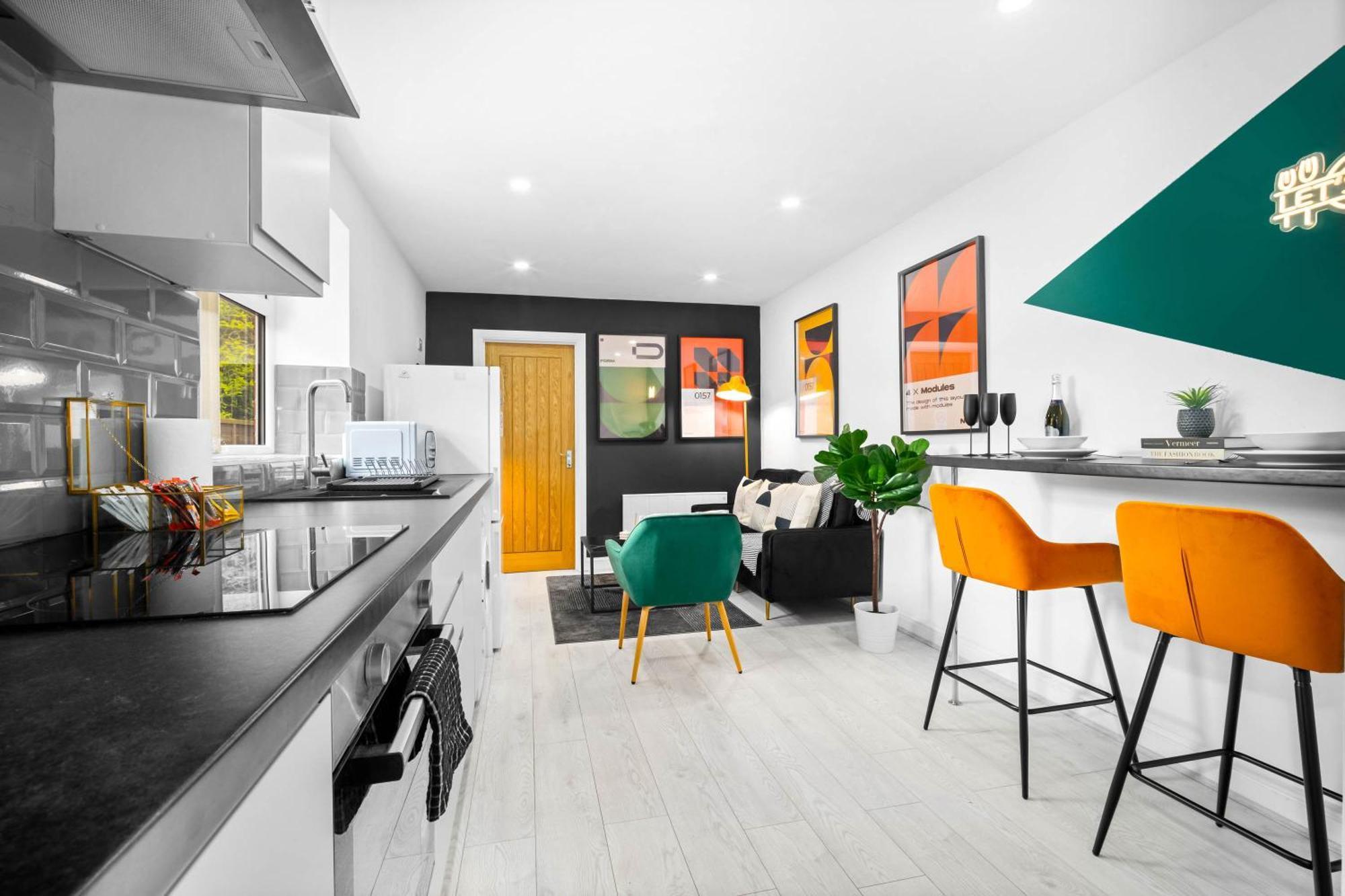 Luxury 3 Bedroom Apartment - Terrace - Near City Centre - Wifi - Smart Tv 1Mr Birmingham Exteriér fotografie